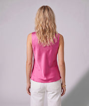 Débardeur Raso rose dos — marque Carnaby