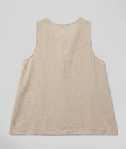 Débardeur Star beige dos — marque Carnaby