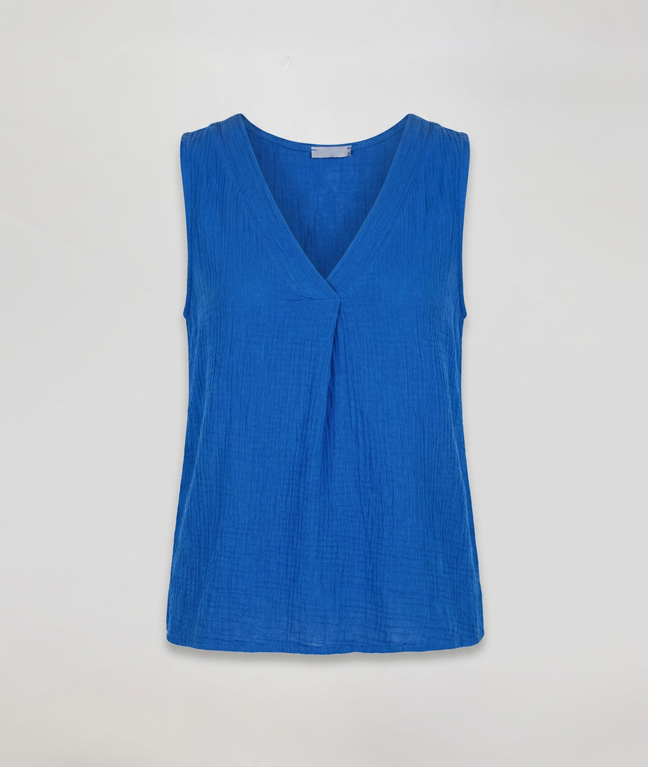 Débardeur Star bleu roi face — marque Carnaby