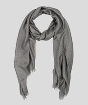 Foulard Carolina pailleté - gris