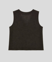 Gilet sans manches Erina choco dos — marque Carnaby