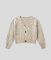 Gilet manches longues Fiora - beige/ecru