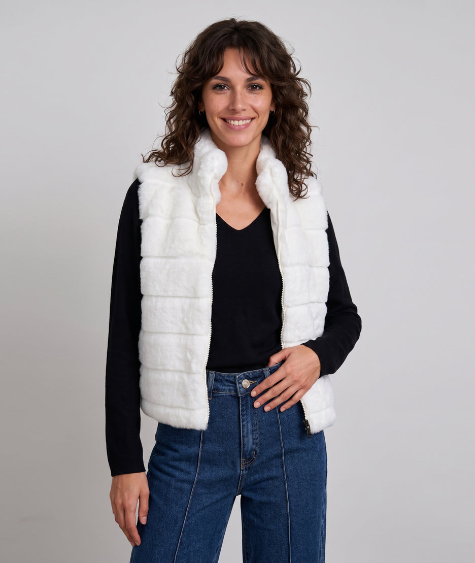 Gilet sans manches Furla - beige