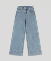 Jean wide leg 7/8 clair face — marque Carnaby