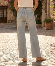 Jean wide leg Palmier dos — marque Carnaby