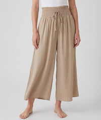 Pantalon 7/8ème Curtis ample - kaki