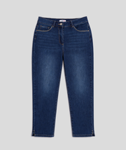 Pantacourt slim femme jean brut “Graal” - jean