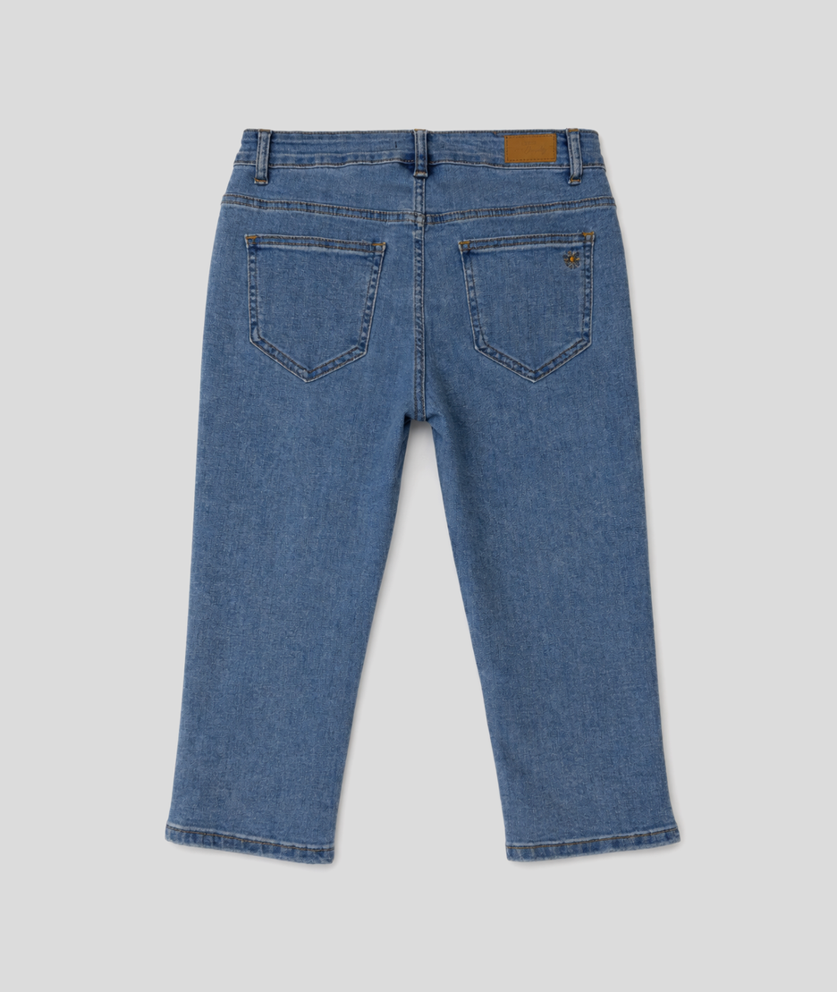 Pantacourt slim Lana en jean - jean clair
