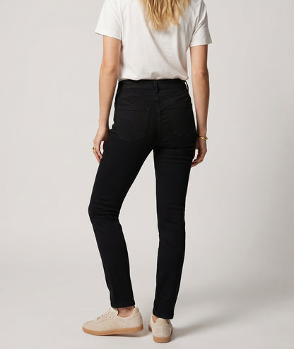 Pantalon Clea slim noir dos