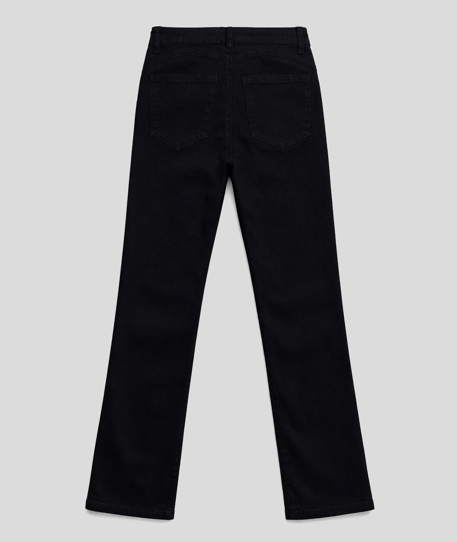 Pantalon Clea slim noir dos