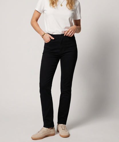 Pantalon Clea slim noir face