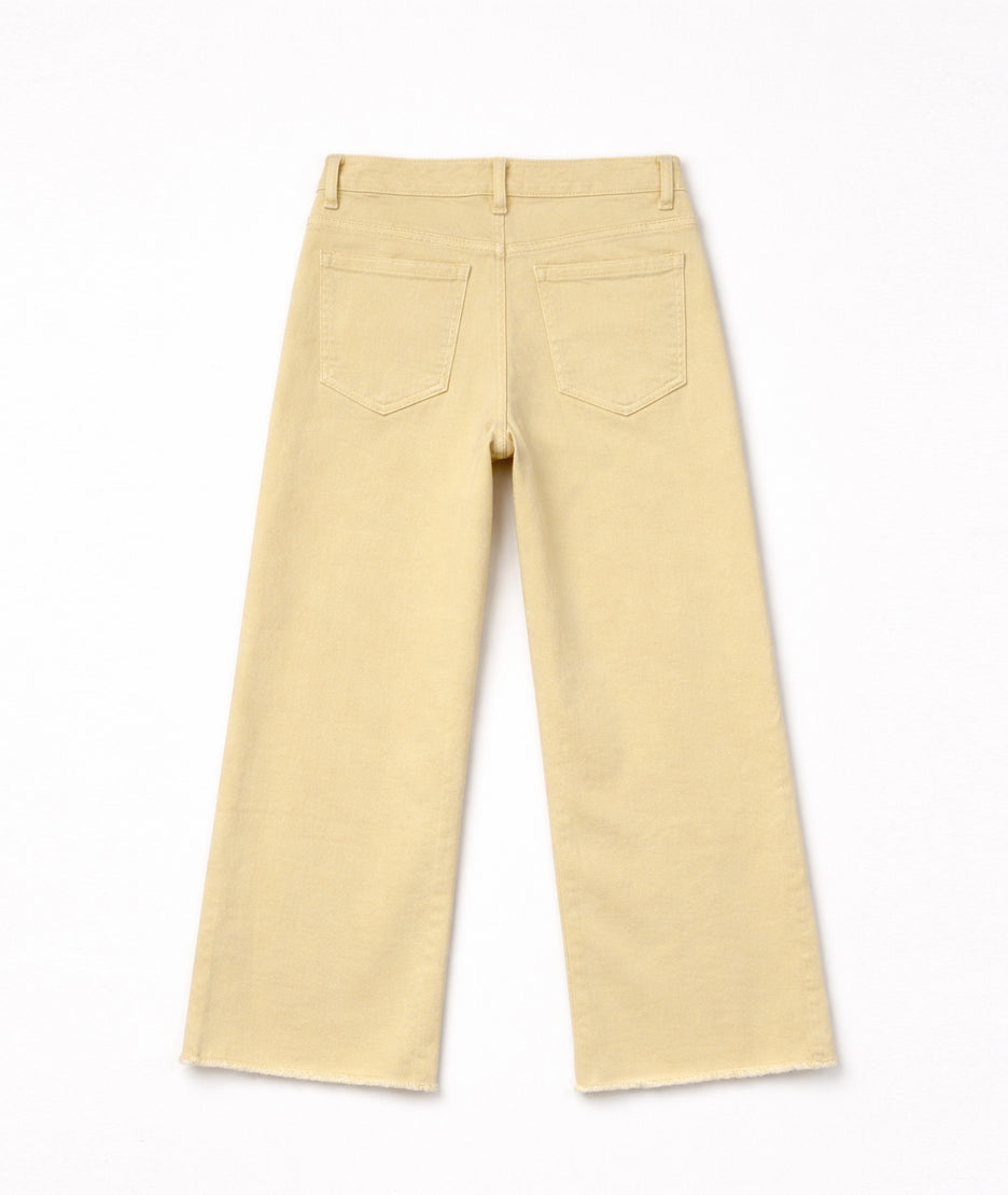 Pantalon court - jaune