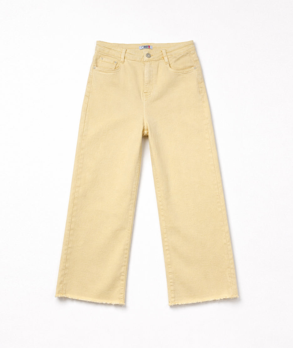 Pantalon court - jaune