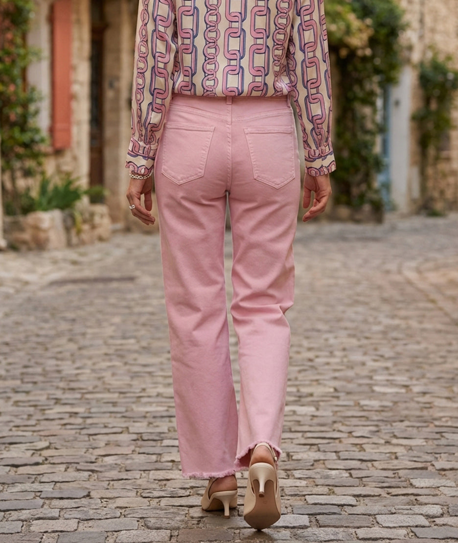 Pantalon court - rose