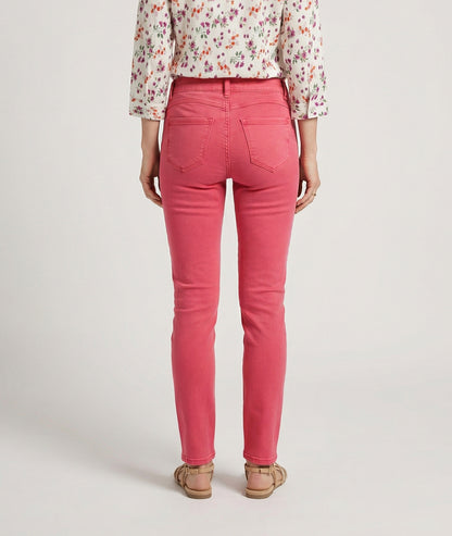 Pantalon Firma droit fushia dos