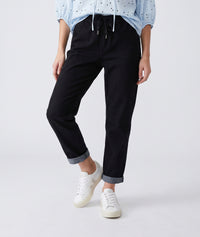 Pantalon en jean Magali coupe carotte - jean