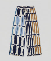 Pantalon fluide Milla bleu face — marque Carnaby