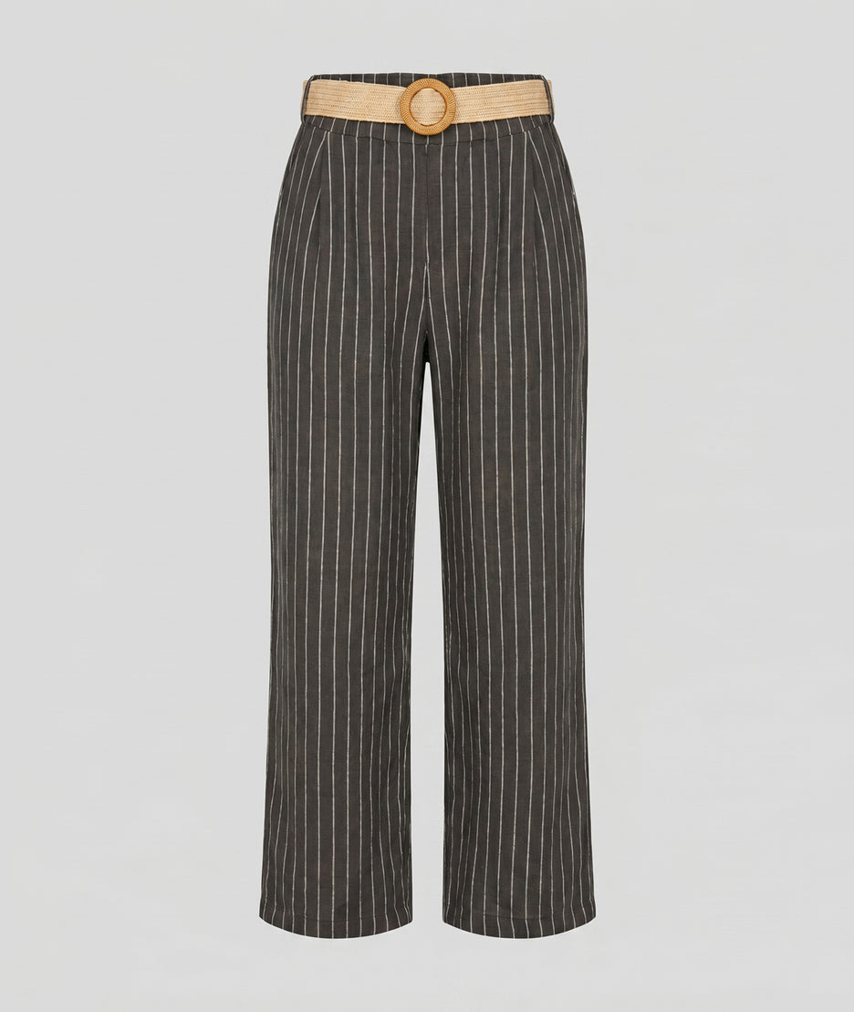 Pantalon Regina choco face — marque Carnaby