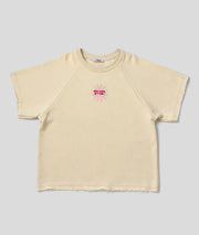 T-shirt manches courtes avant - ecru