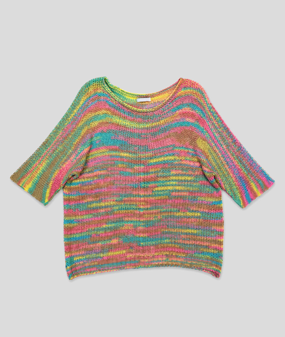 Pull Multi en maille face