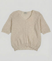 Pull en maille duveteuse Vicky face avant