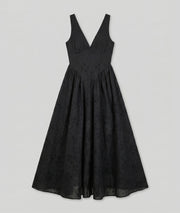 Robe Amedee noire face — marque Carnaby