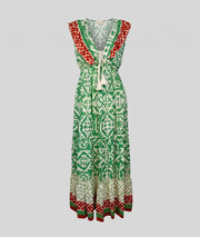 Robe Bali verte face — marque Carnaby