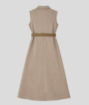 Robe longue Benedicta sans manche dos