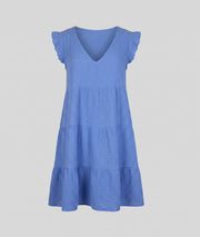 Robe Cyrille bleu — gaz de coton | Carnaby