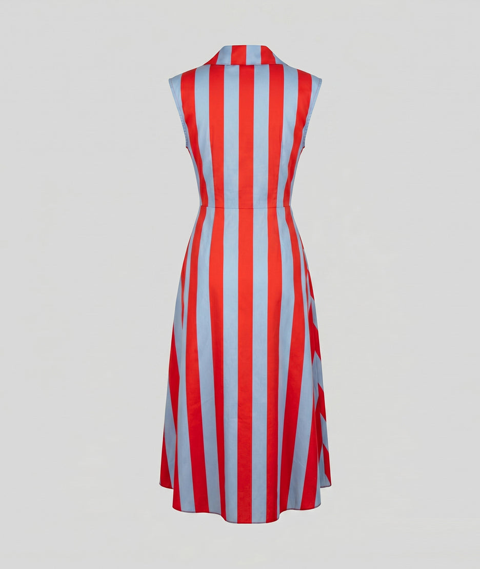 Robe Dana indigo dos — marque Carnaby