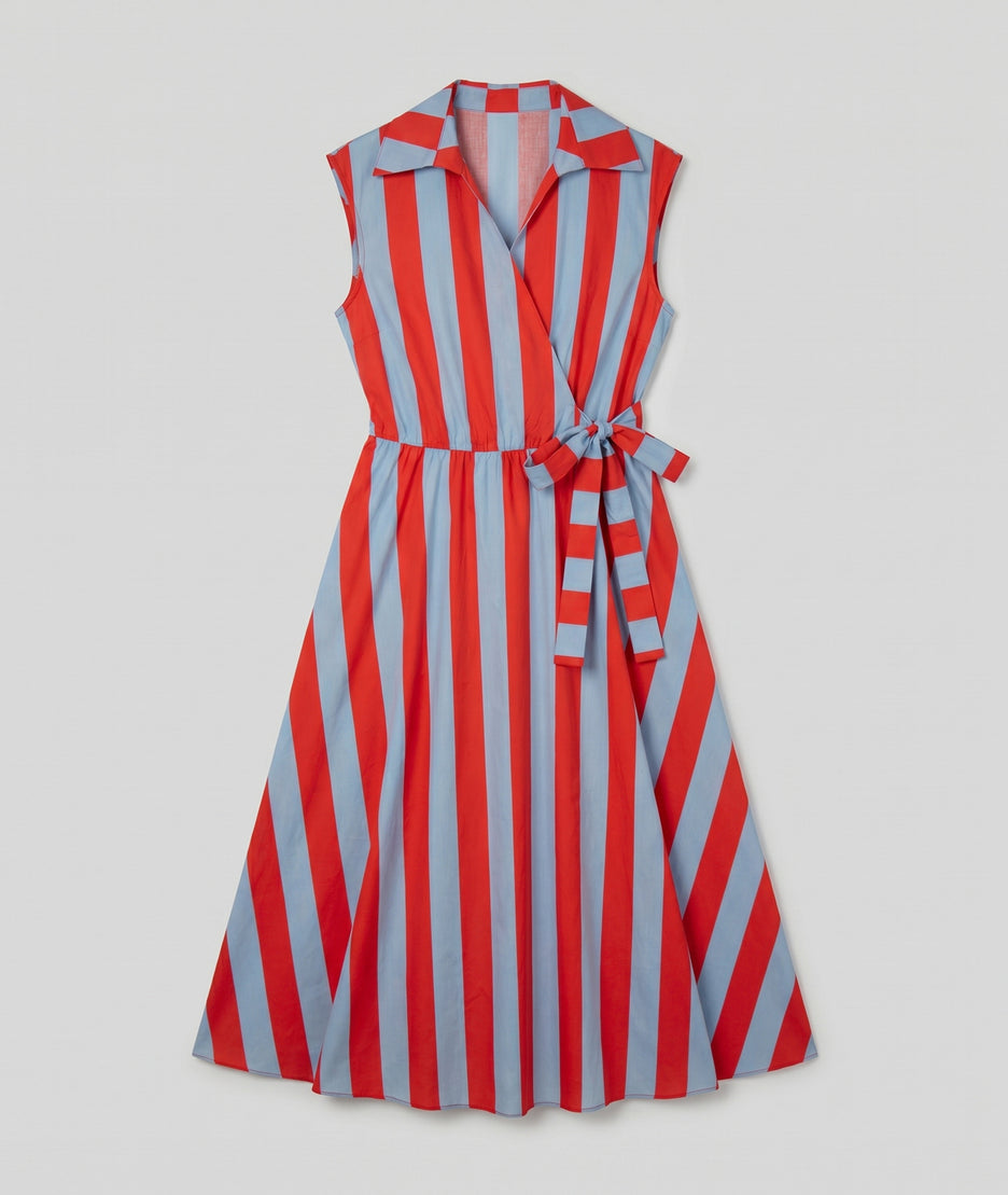 Robe Dana indigo face — marque Carnaby