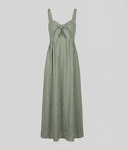 Robe longue Jordana noir fond blanc — marque Carnaby