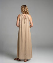 Robe Roma taupe dos — marque Carnaby