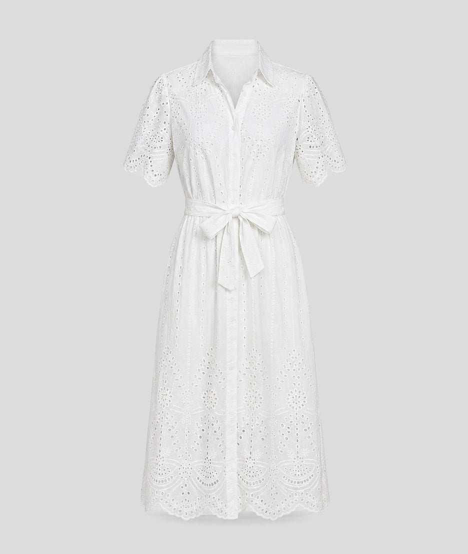 Robe Sanna blanche face — marque Carnaby