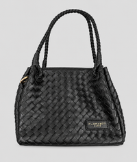 Sac à main parachute Damier noir - noir