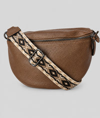 Sac banane Gallia avec bandoulière - noir