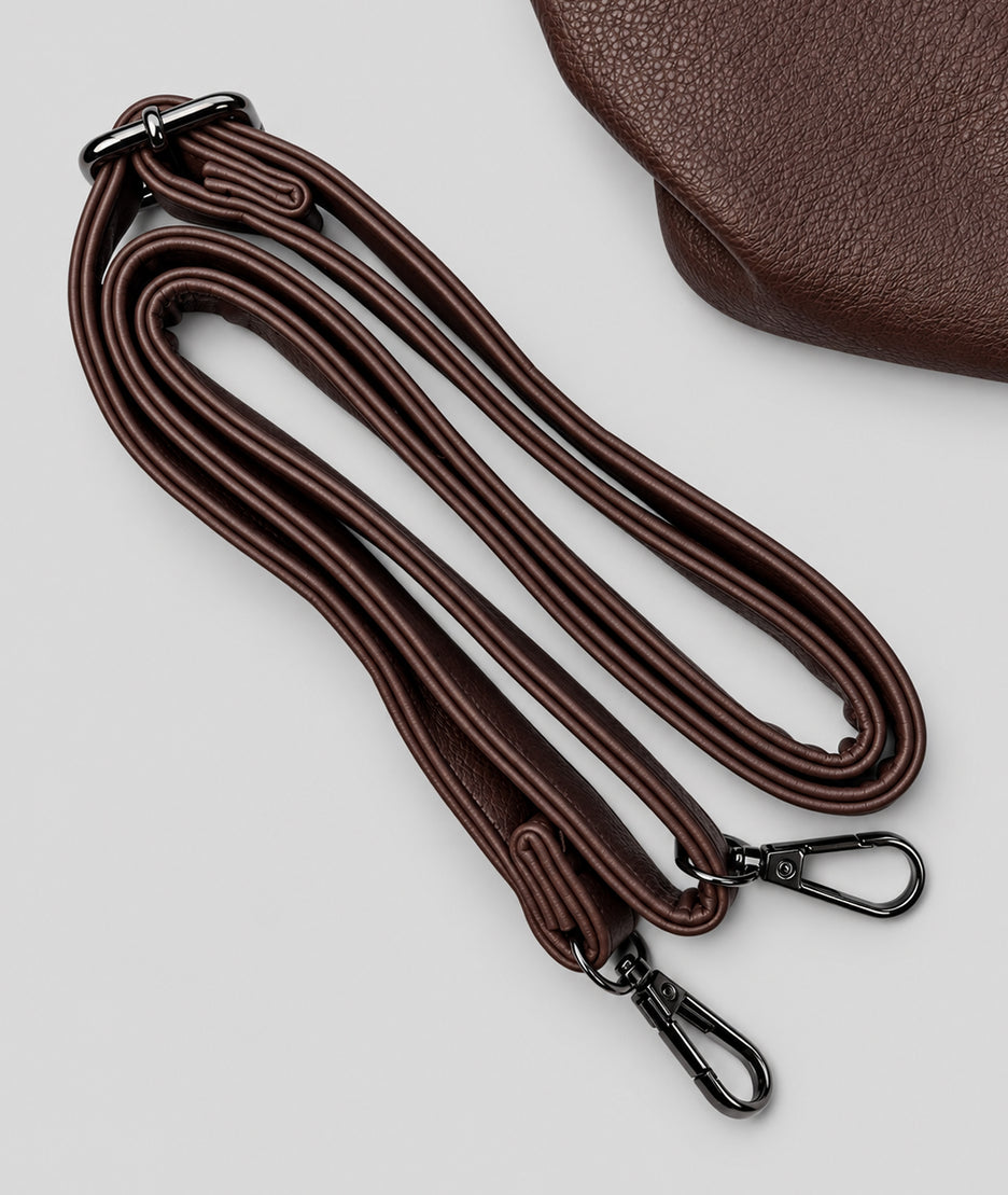 Sac hobo femme Gloria choco en similicuir