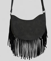Sac Western à franges noir arrière
