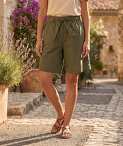 Bermuda kaki face — marque Carnaby