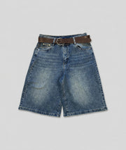 Bermuda Jennifer en jean face — marque Carnaby