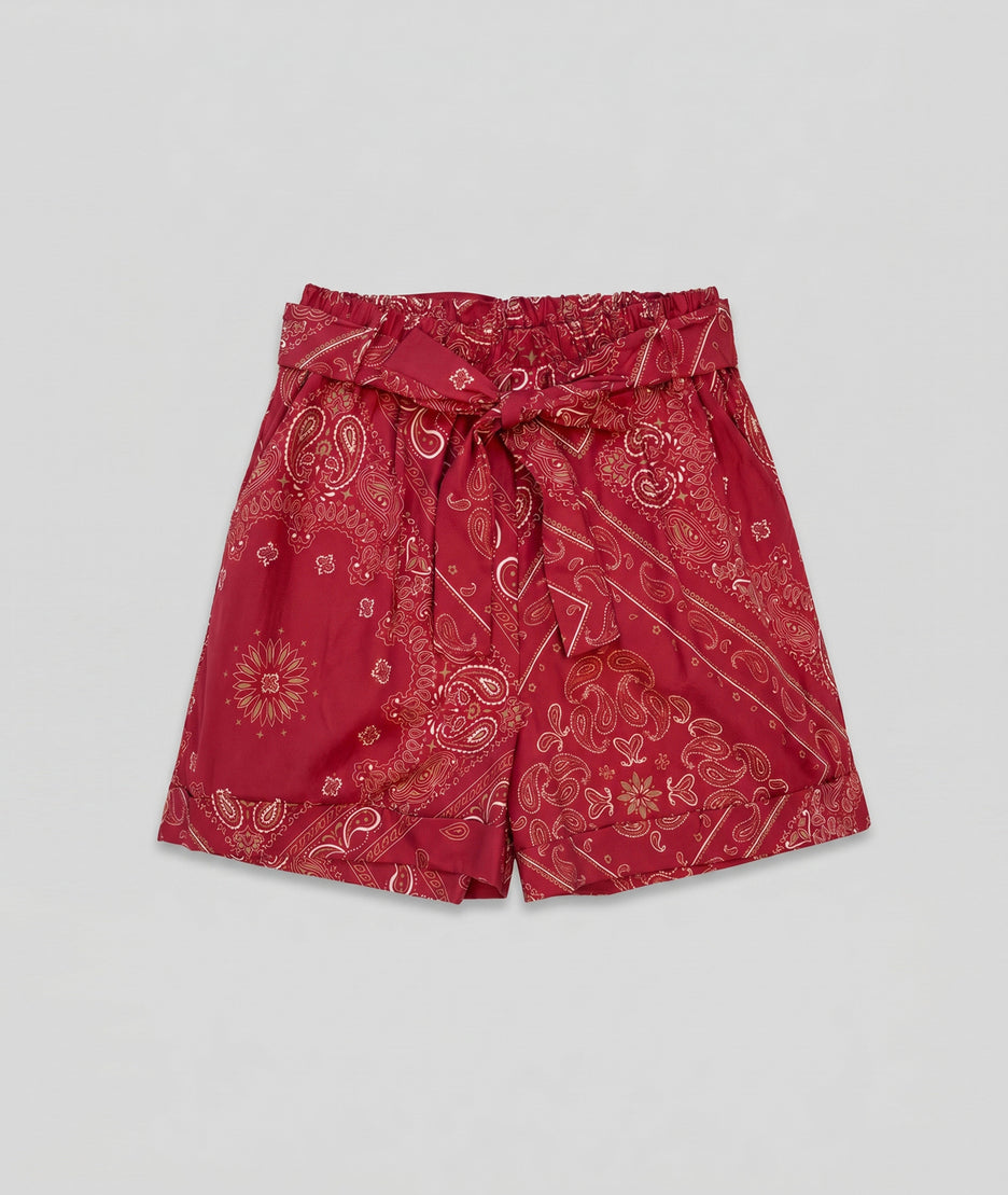 Bermuda Lila rouge face — marque Carnaby