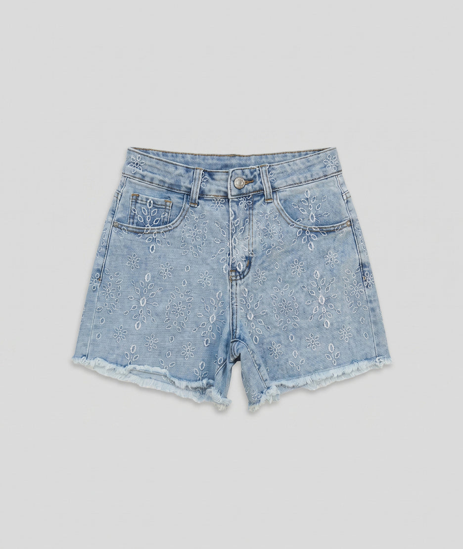 Short court Rosace jean clair face — marque Carnaby