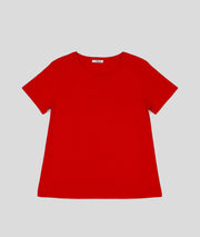 T-shirt uni - rouge avant