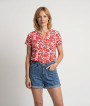 T-shirt Coste rouge face — marque Carnaby