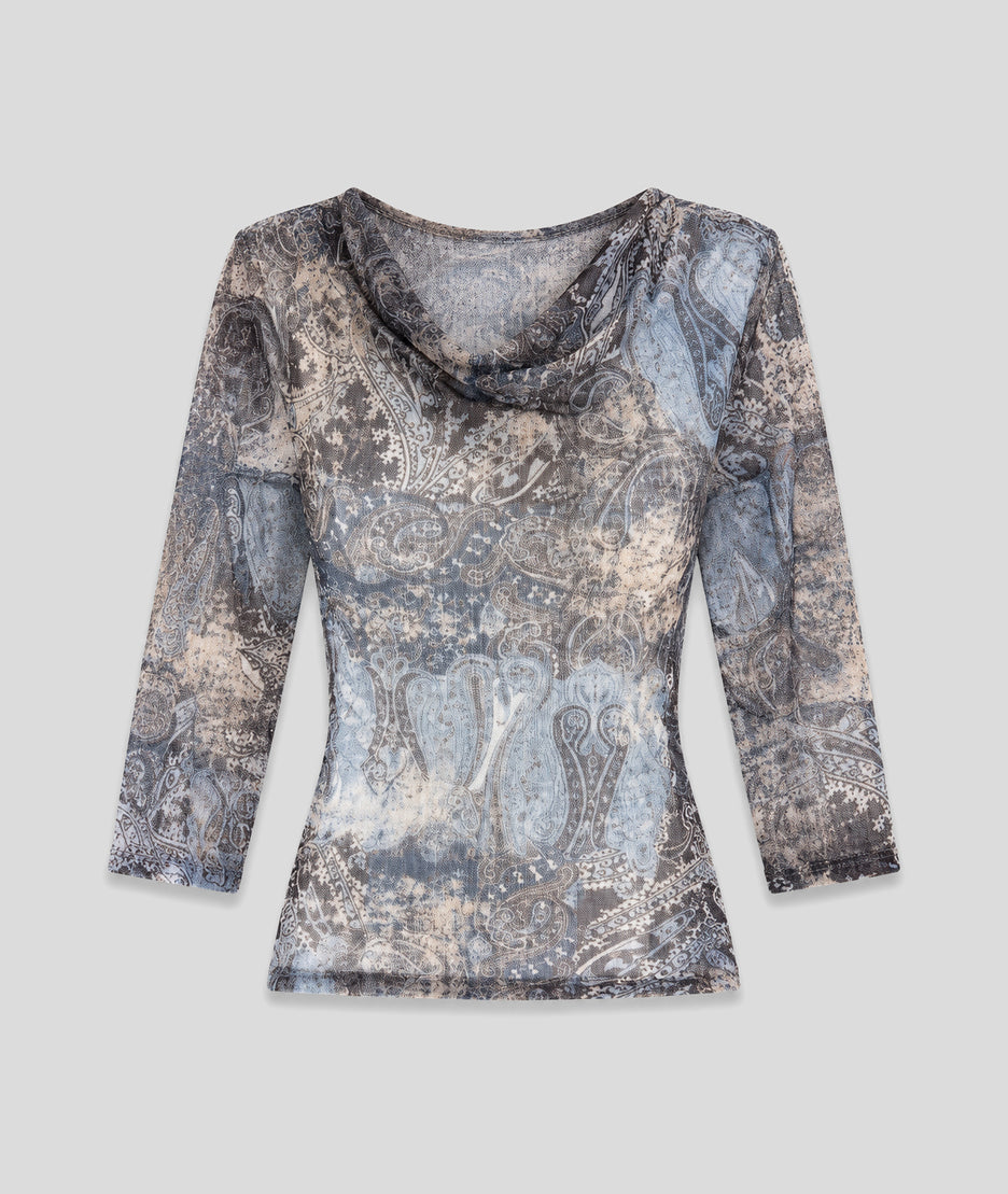 Top Esma ciel face — marque Carnaby