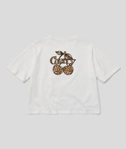 T-shirt Katty à motif cherry - blanc avant