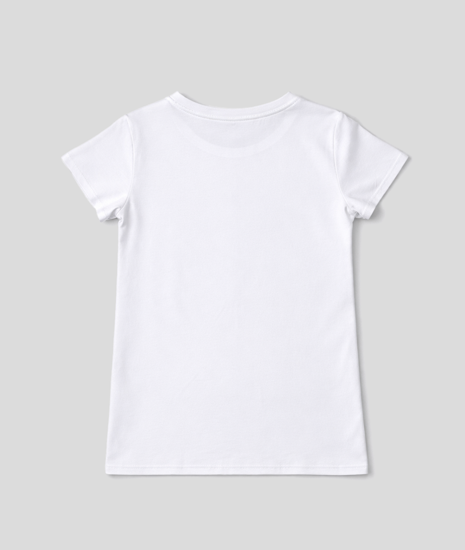 T-shirt long imprimé homard “Lobster Club” - blanc