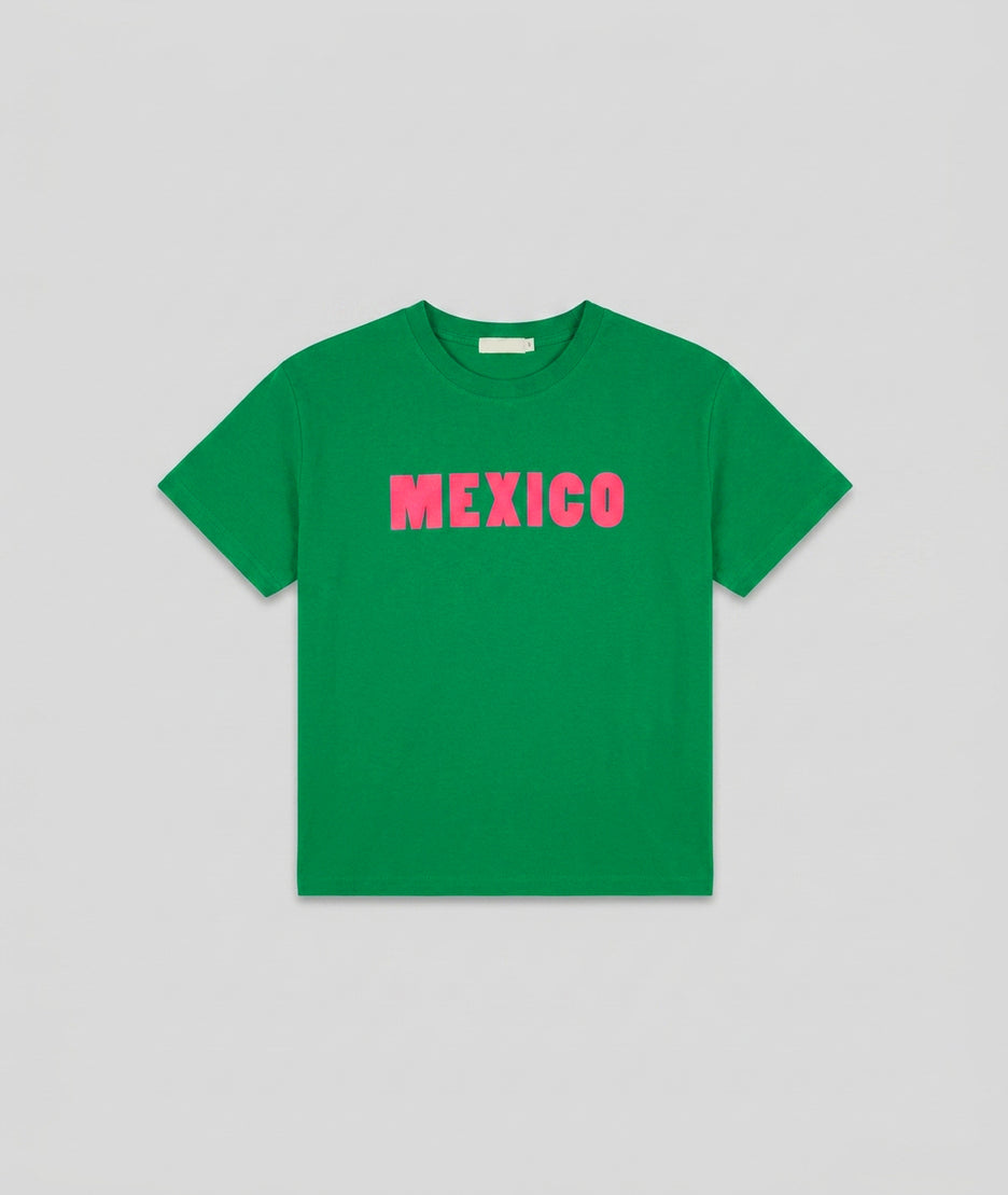 T-shirt Mexico vert face — marque Carnaby