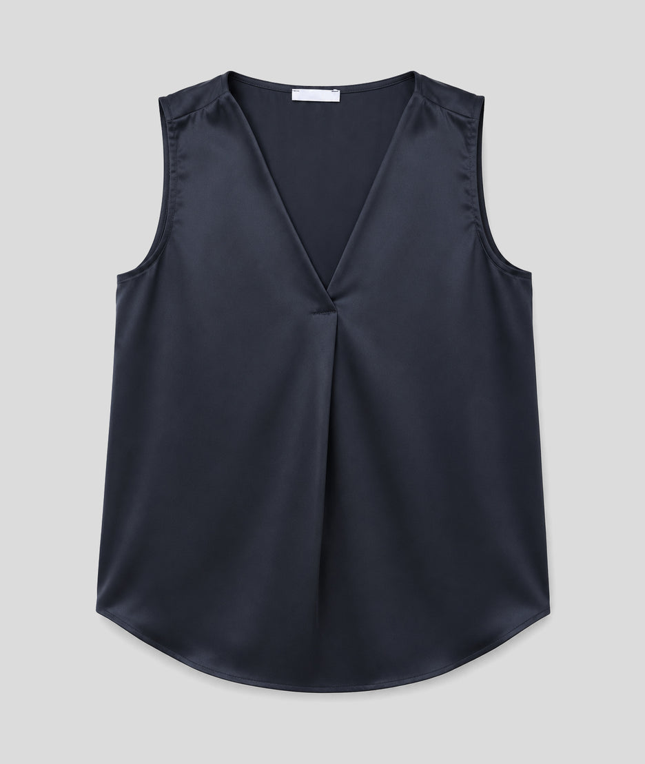 Débardeur Dina noir face — marque Carnaby