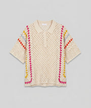T-shirt Lison beige face — marque Carnaby